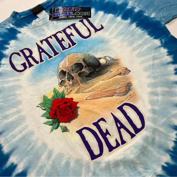 Vintage Grateful Dead Tie-dye T-Shirt - Picture 2 of 6